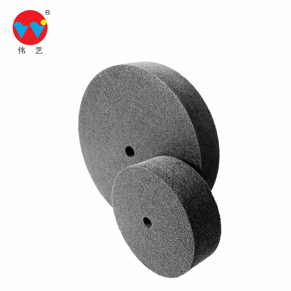 WEIYI Abrasives Non Woven Disc Silicone Carbide Abrasive Wheel
