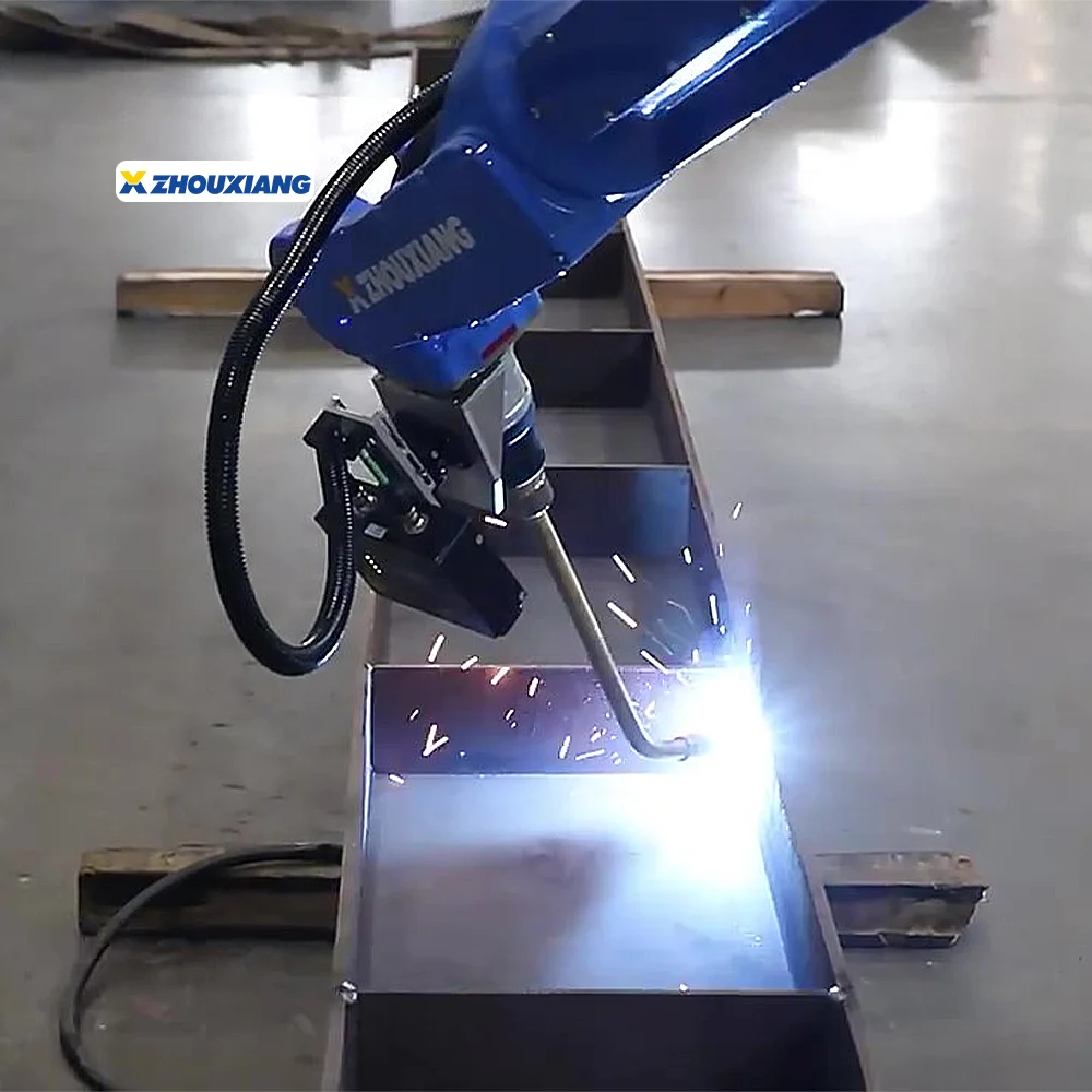 Zhouxiang 7 Axis 8 Axis Cantilever Robot Intelligent Automatic Tig Welding Robot Workstation
