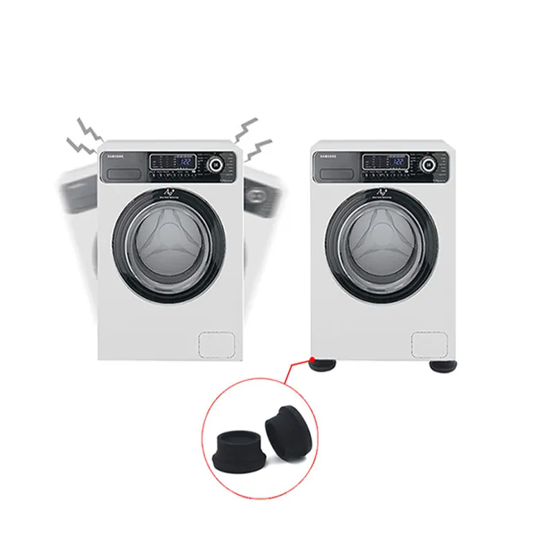 Hanxiang Anti Vibration Slip Damper Washing Machine Stand Shock Absorber Feet Anti Vibration Pads For Washing Machine