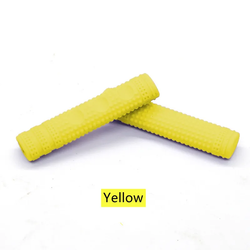 1 pair Low price antislip elastic Silicone scooter handle grip bike protection sleeve bicycle accessories bike brake cover