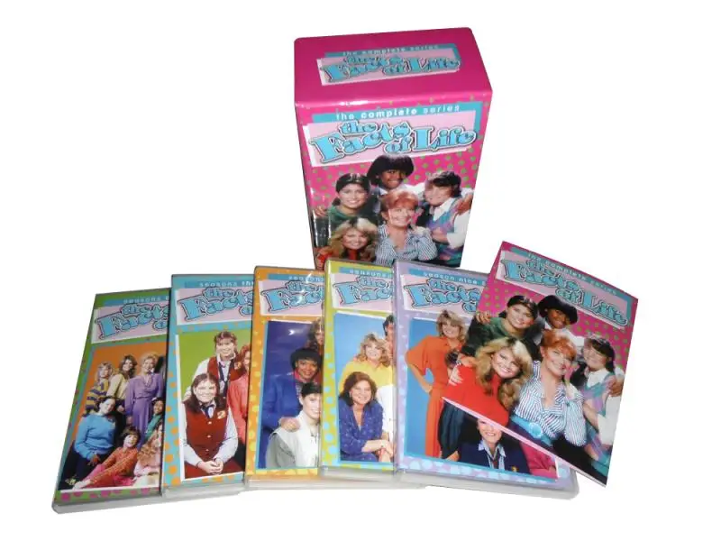 The Facts of Life the Complete Series Boxset 26 Discs Factory Wholesale DVD Movies TV Series Cartoon Region 1/Region 2 Free Ship