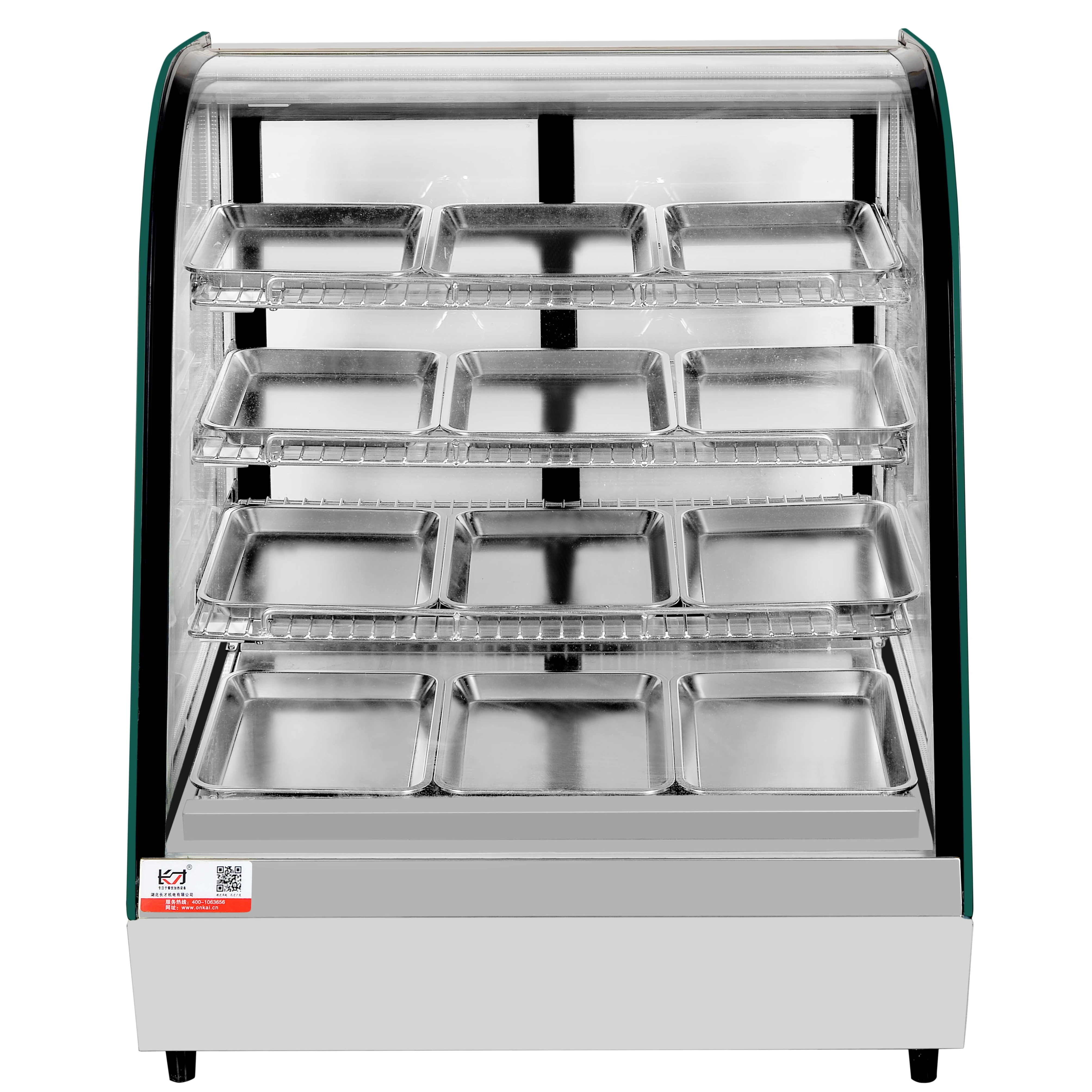 FTC-150 Fast Food and Takeaway Food Chiller Display Showcase Efficiency and Economic Commercial Refrigerated Showcase