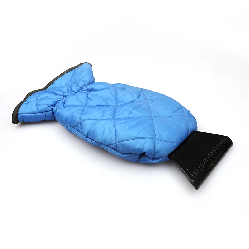 Car Scraper Waterproof Gloves Auto Snow Ice Scraper Removal Shovel With Gloves Cotton+PP Lamb Wool Deicing Shovel Car Scraper