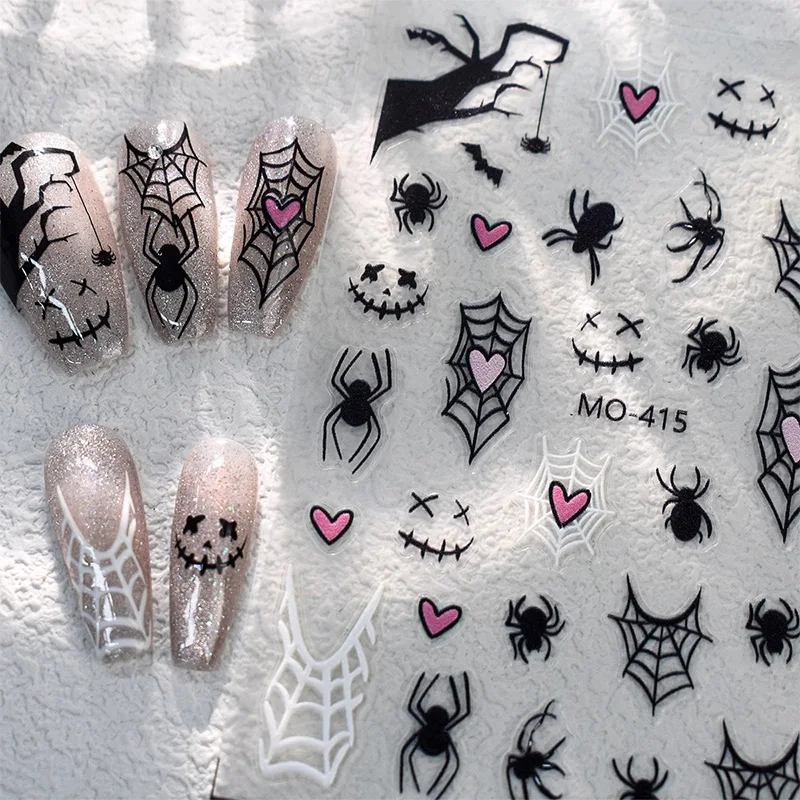 Wholesale Sticker for Nail Halloween Art Decoration Halloween Nail Stickers
