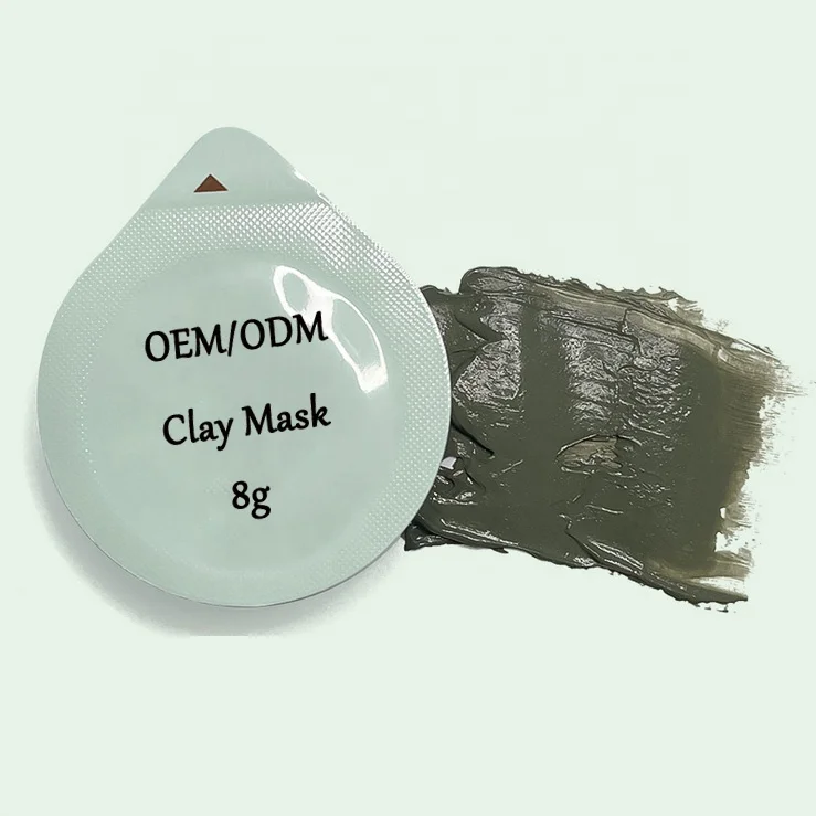 Natural Skincare Detoxifying Mineral Clay Mask Kaolin Clay Based Facial Mask for Removing Dirt Oil and Impurities