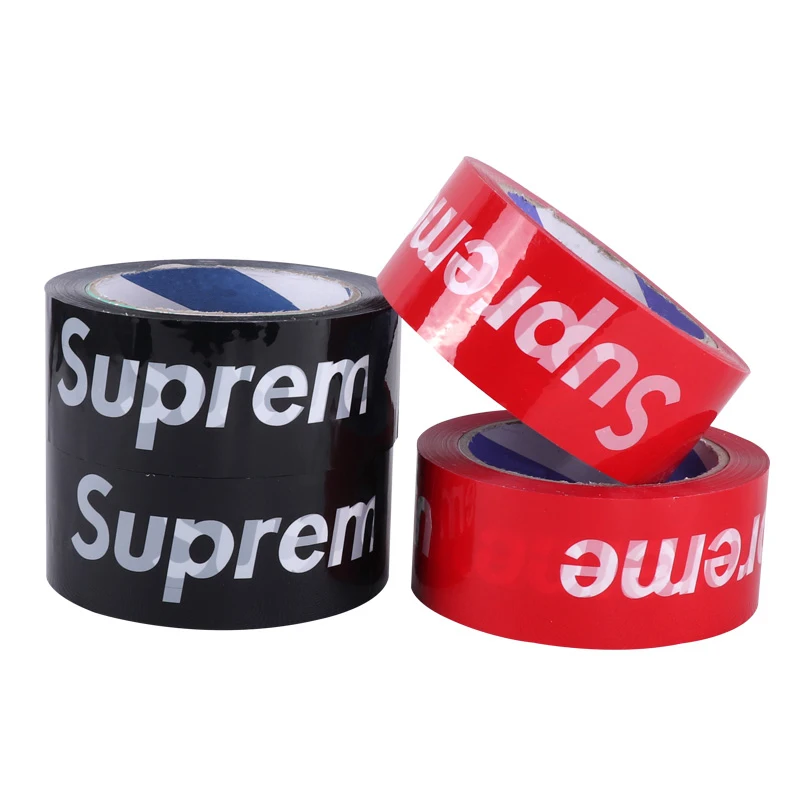 2021magnetic eyelash Packing Seal Bopp Carton Printed Logo Adhesive Easy Customized Opp Packaging tape