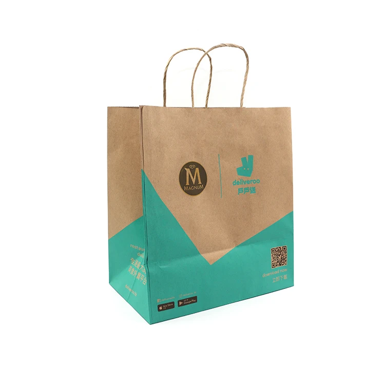 Recycled brown kraft paper bag for shopping,brown paper bag,craft paper bag