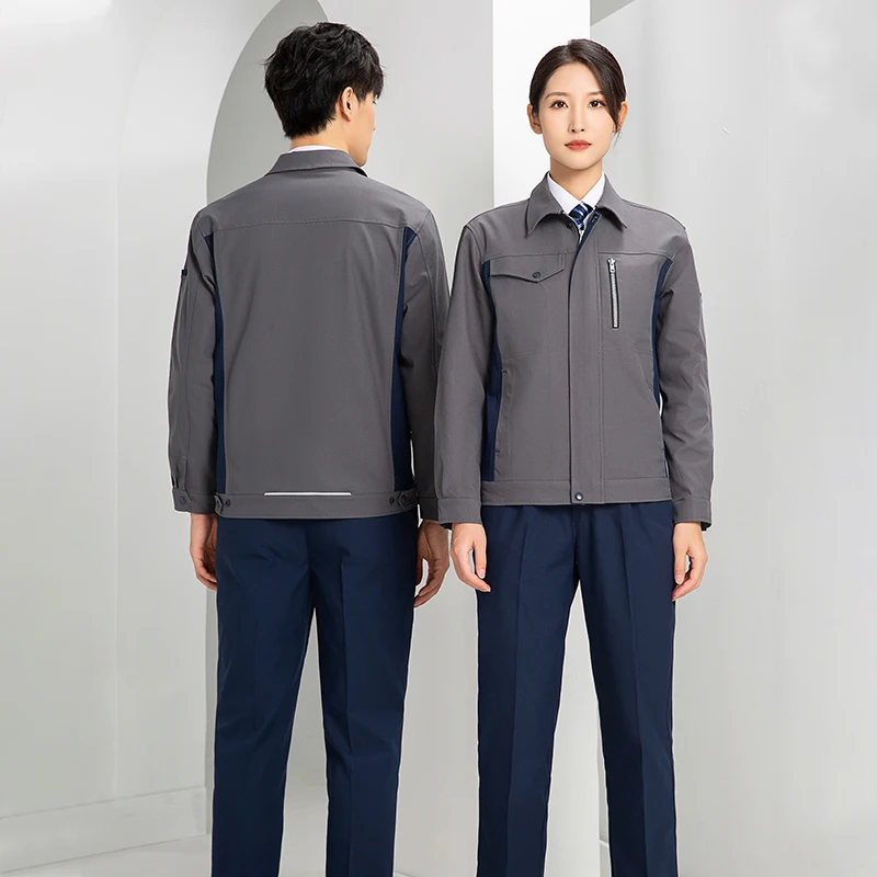 Cotton Work Clothes Manufacturer Mechanical Long Sleeve Customized Color and Logo Hospital Uniform Overalls Factories