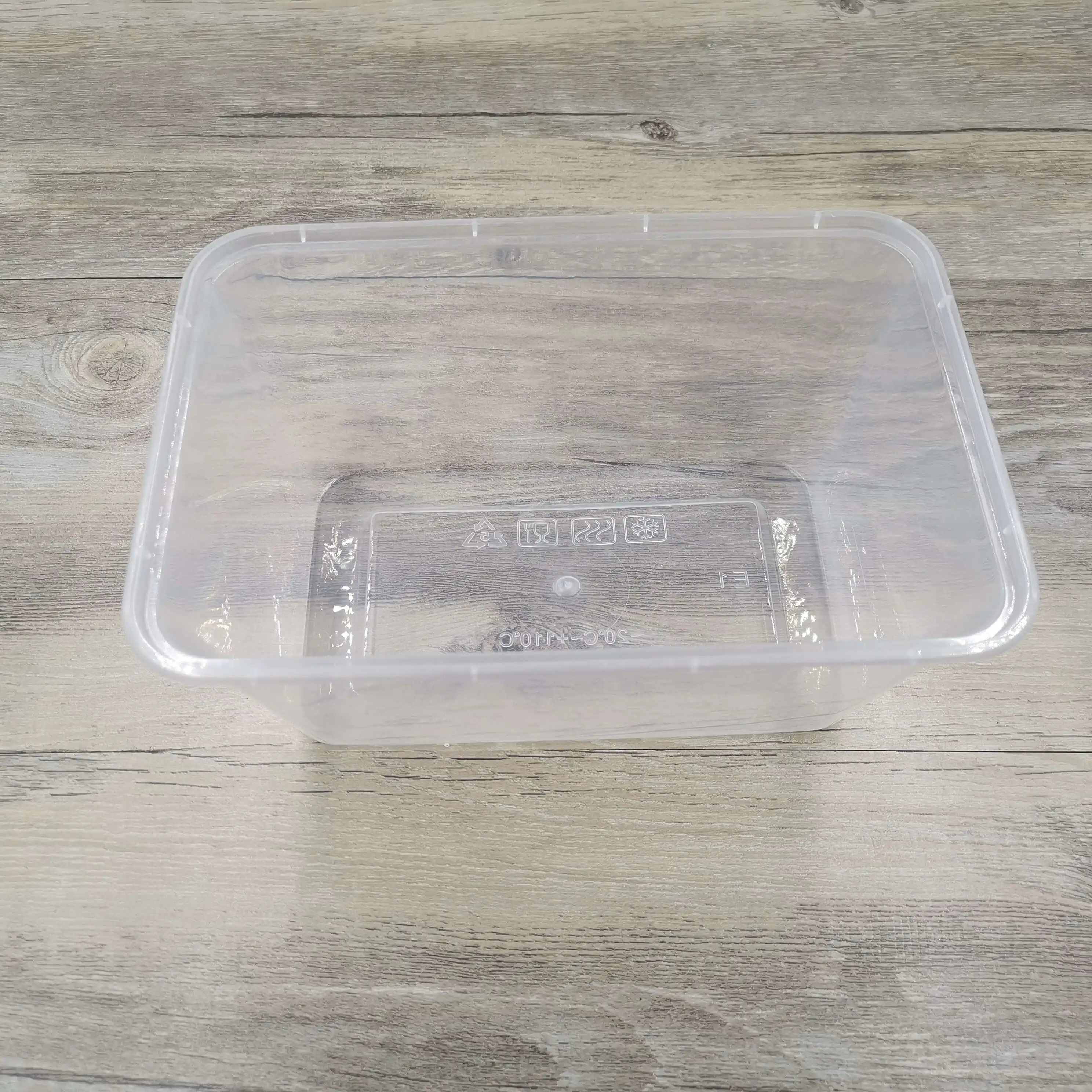 Hot selling 1000ml plastic takeaway disposable lunch food packing container