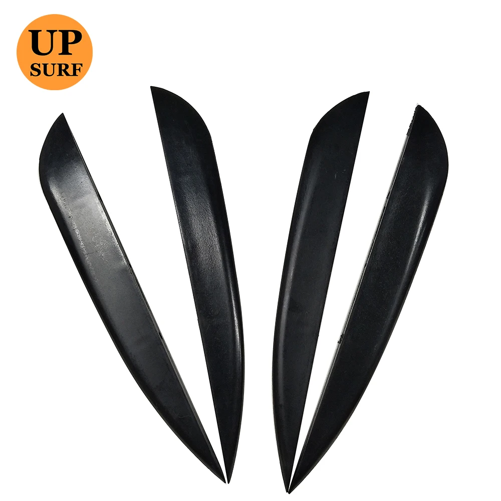 Customized plastic kite board fin surf fins 4 pcs/set for sale