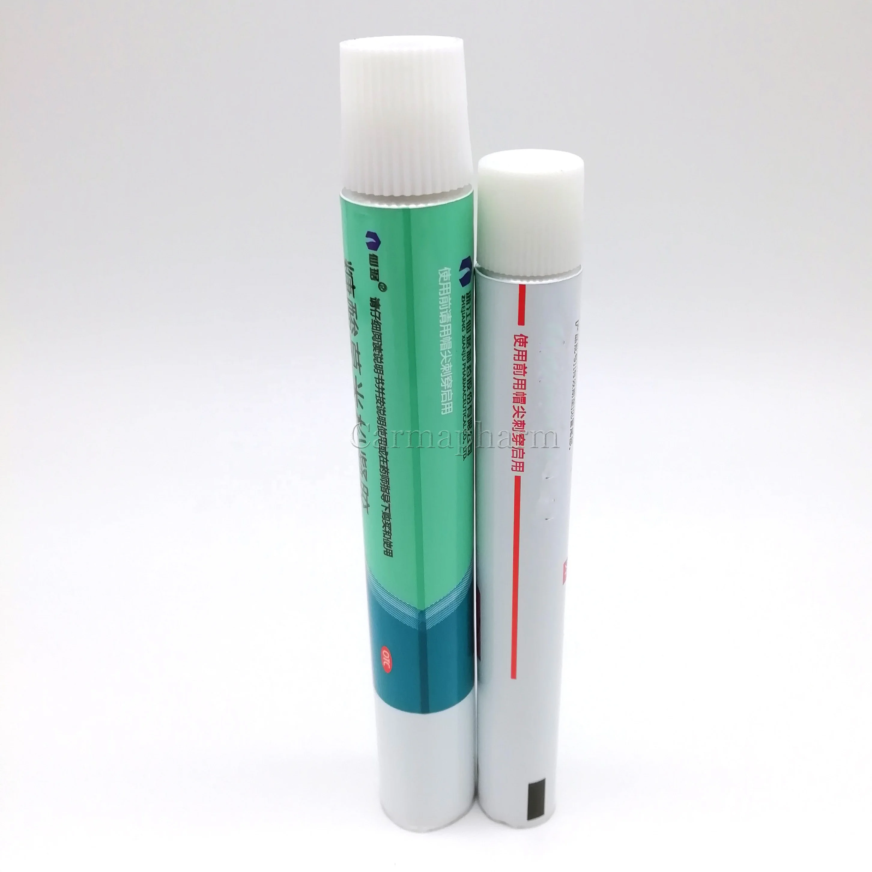 High Quality Color Medicine Empty Aluminium Collapsible Tubes for Vaginal Gel