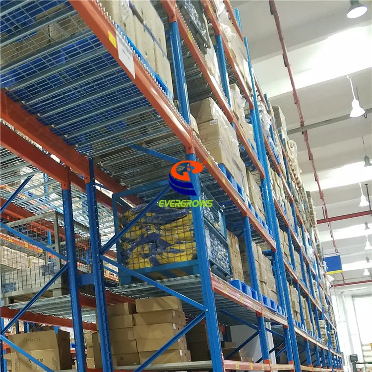 Yongwang Adjustable Flexible Steel Shelf Shelving Pallet Racking Roll Forming Machine Heavy Duty Pallet Racking Beam Rack