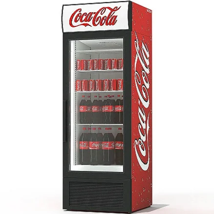 slid door 3-year warranty Cola Glass Door Supermarket Beverage Showcase Pepsi Display Cooler Drink Refrigerator fridge