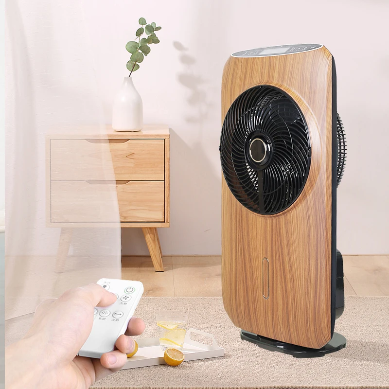 Floor Standing Cooling Misting Spray Electric Fans for Home