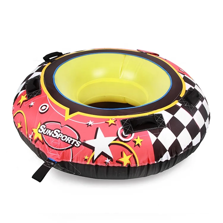 Inflatable Snowmobile Snow Sled Plastic Snow Car Snow Tube