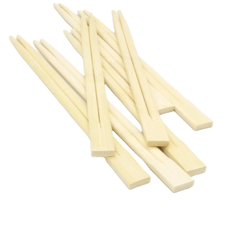 Estick High Quality Disposable Bulk Chinese Custom Logo 23cm Long Tensoge Bamboo Chopstick With Individual Wrapped Package