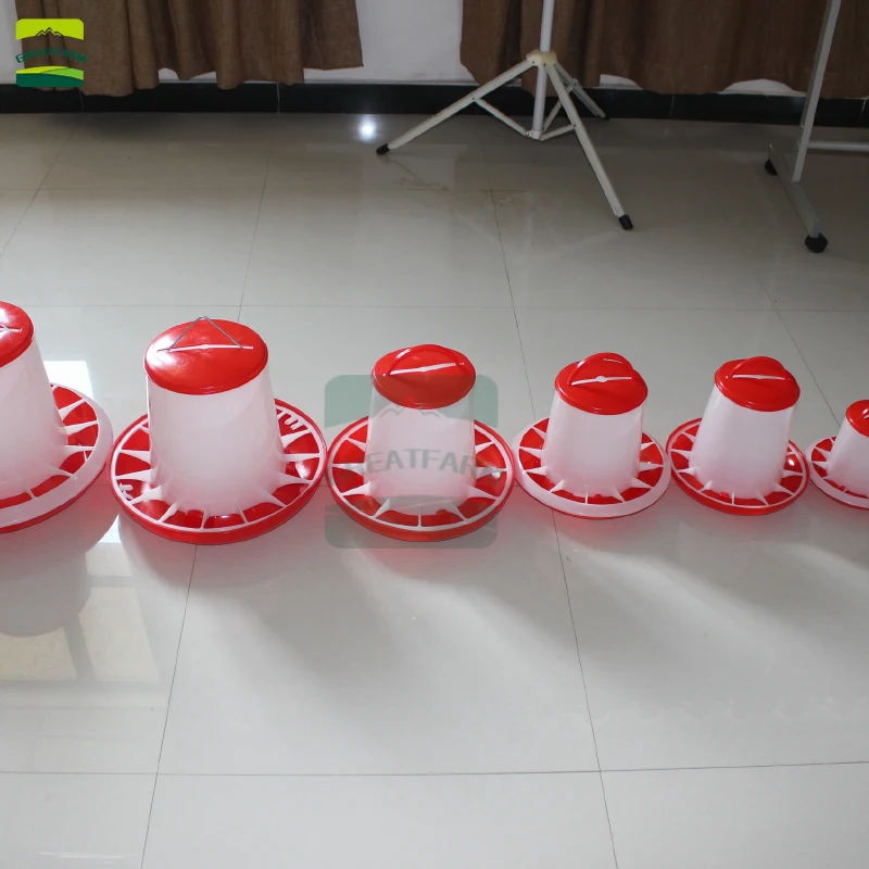 GREAT FARM CHICKEN FARMING Feeder for Broiler and Drinker Chicken Poultry 1.5kg-12kg