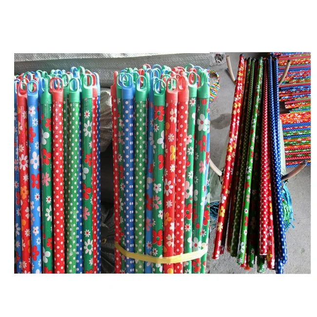 Pvc Covered Wooden Handle for Broom Less Than 1