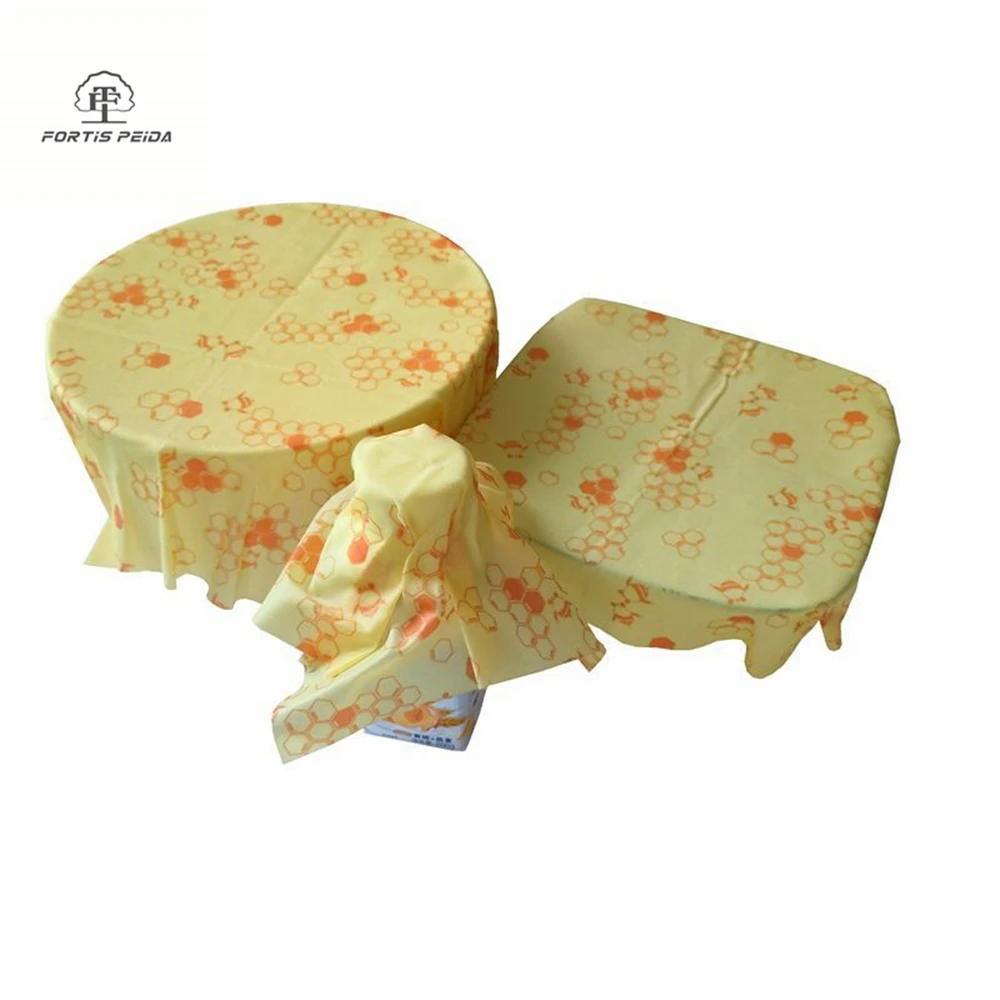 Hot commodity zero pollution bowl cloth Bsci beeswax packaging food