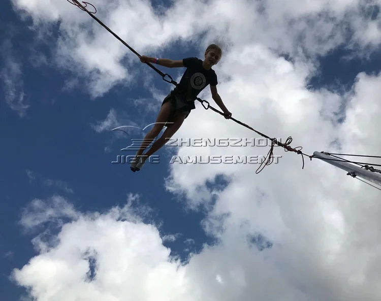 Own brand bungee trampoline with trailer including customized service on sale