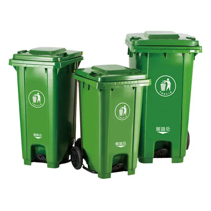 Heavy Duty Commercial Waste Garbage Bin Industrial Wheelie Bin 120l 240l 360l 660l 1100l Trash Container