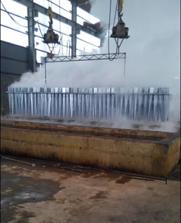 
Hot dipped Galvanzied square style pole anchor for post 