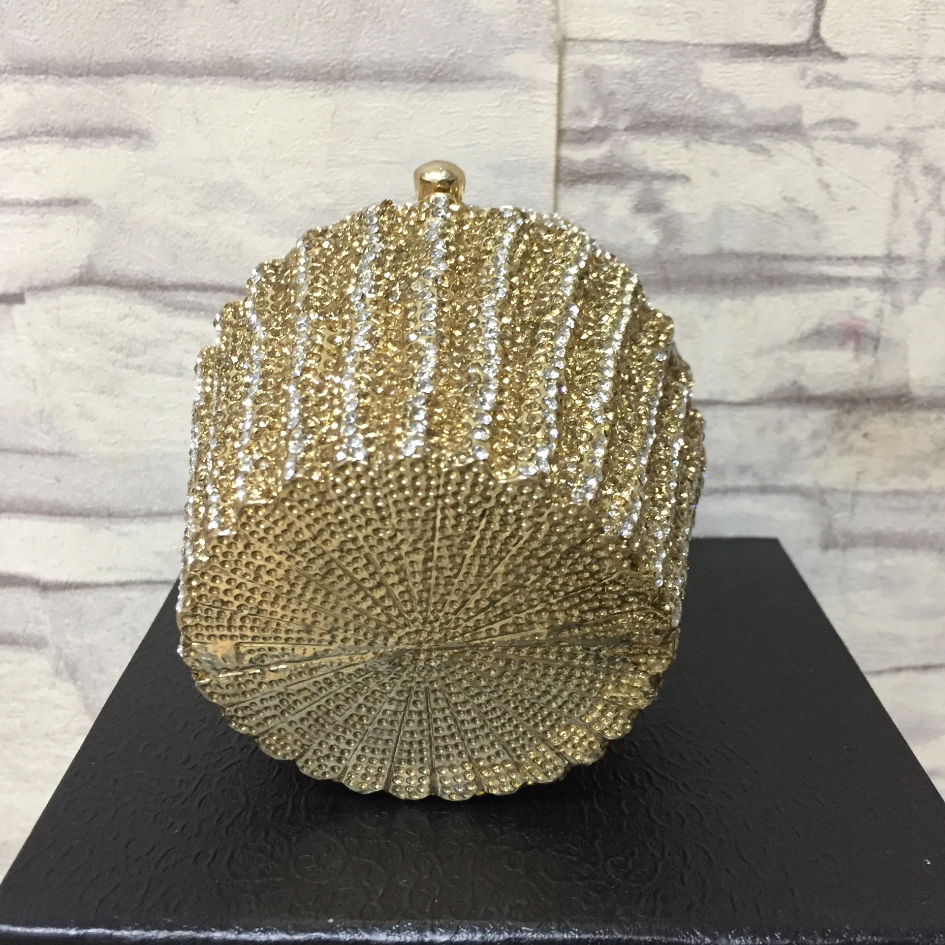 Rhinestone Diamond Full Paved Cute Cup Cake Evening Clutch Ice Cream Women Bags Wedding Shiny Handbags