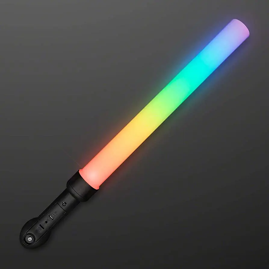 Custom LOGO Promotion Led Cheer Light Stick  Concert Glow in Dark Stick Flashing Cheering Batons