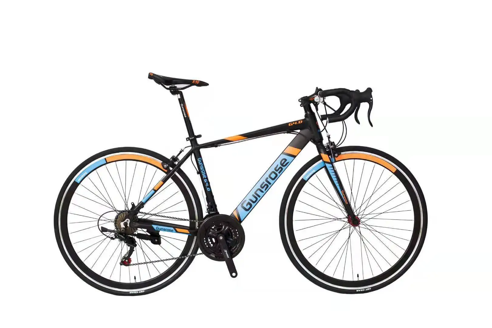 Fixed Gear Road Bike 21 Speed Double Disc Brakes Chinese Variable Speed Bicycles