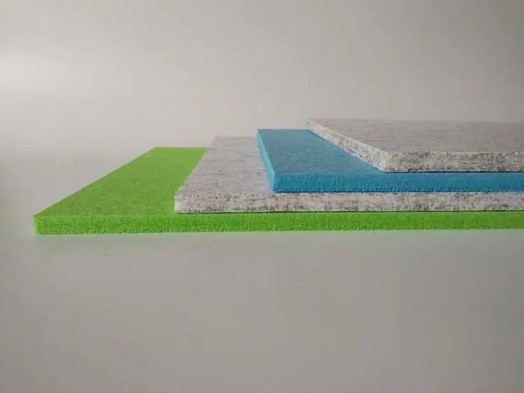 2020 Sound absorbing 100% Polyester Fiber acoustic Panels Room Dividers for office