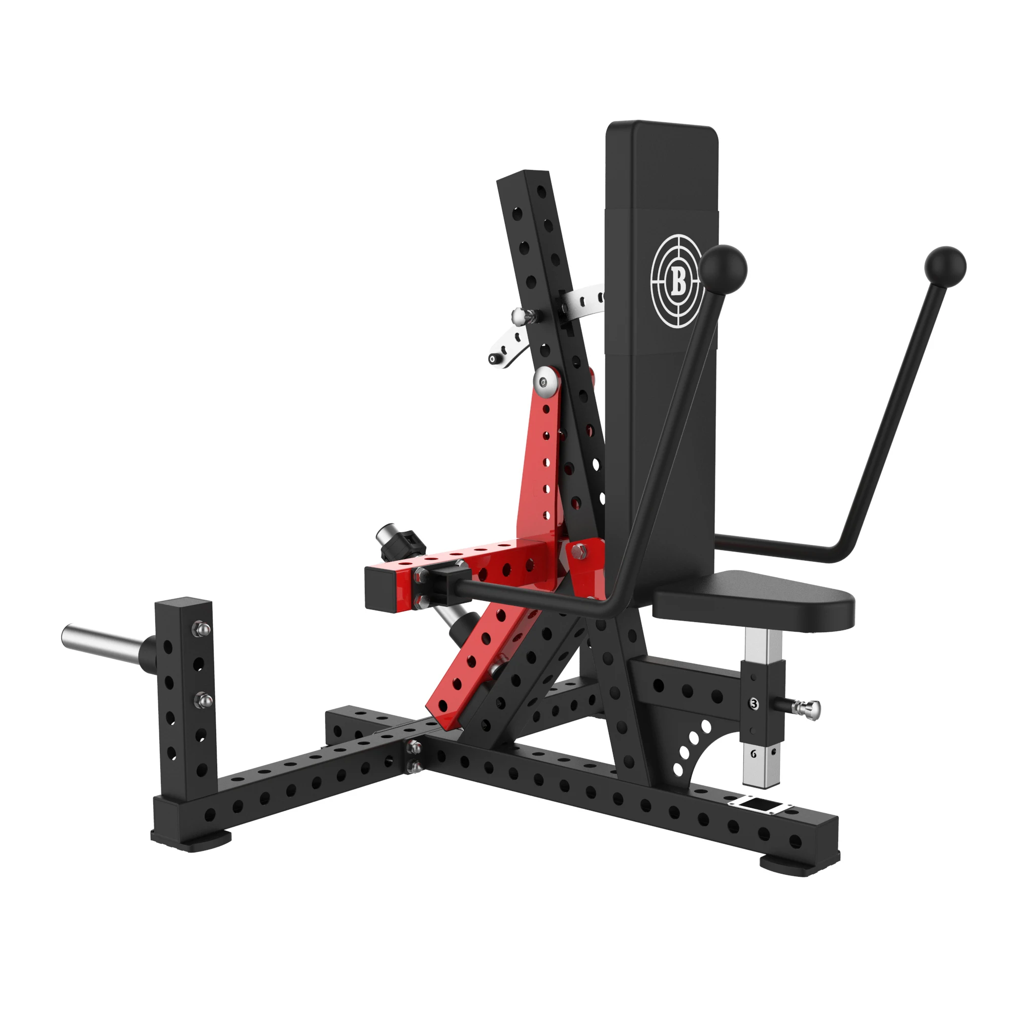 Commercial sport machine equipment Seated Shoulder press body  from China