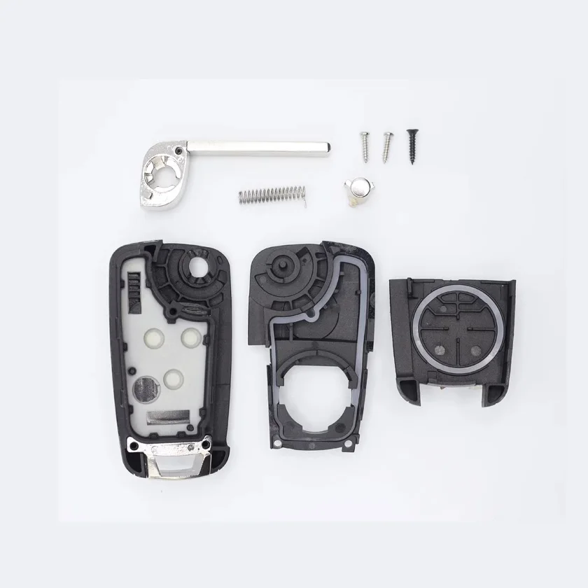 2 Buttons Flip Remote Key Fob For Chevrolet Aveo Cruze Orlando Car Key Case Cover