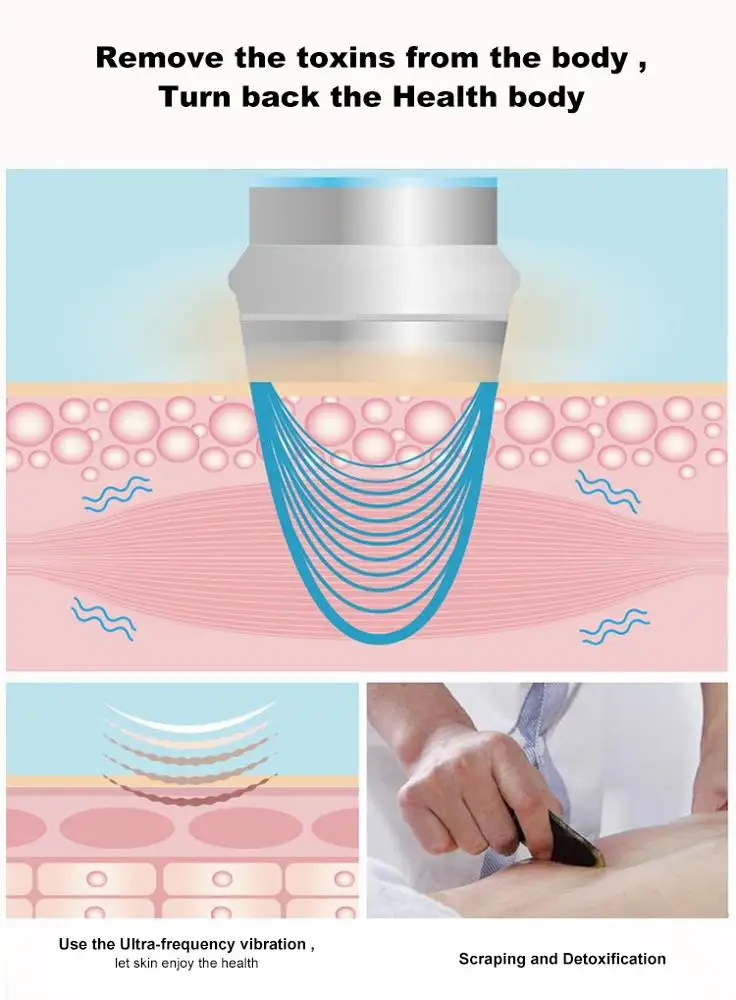 
Electric Scraping Massager Scraper Therapy Wave Pressure Body Relaxation Meridian Stimulate Acupoints Vacuum Copping Guasha Tool 