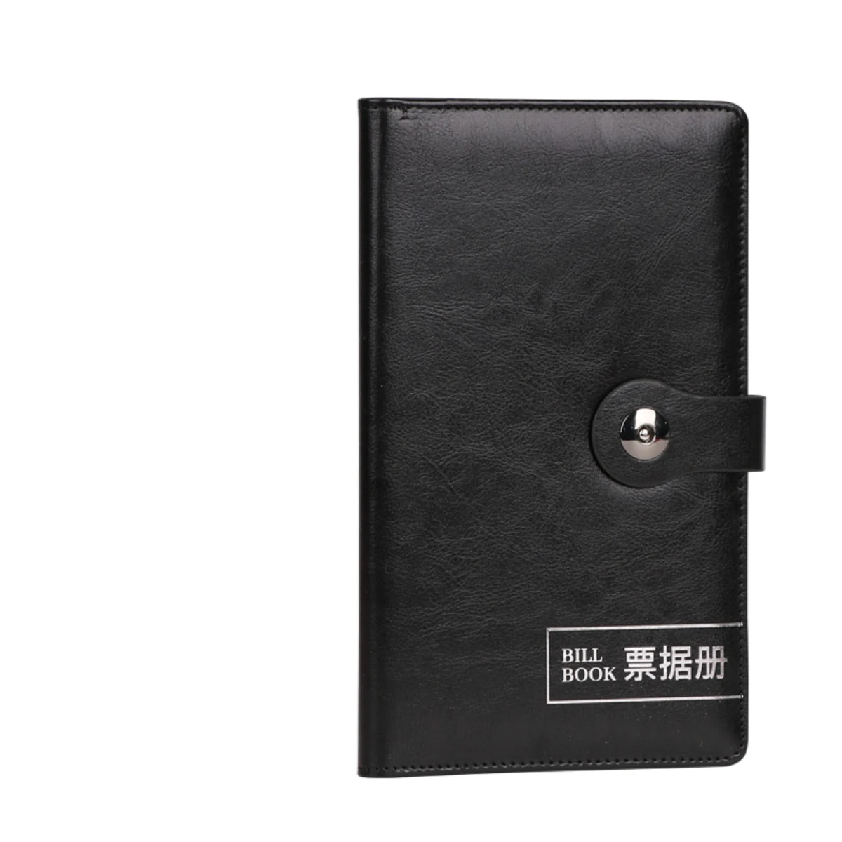 Wholesale Best Price PU Leather Deposit receipt storage Notebook Bill  folder