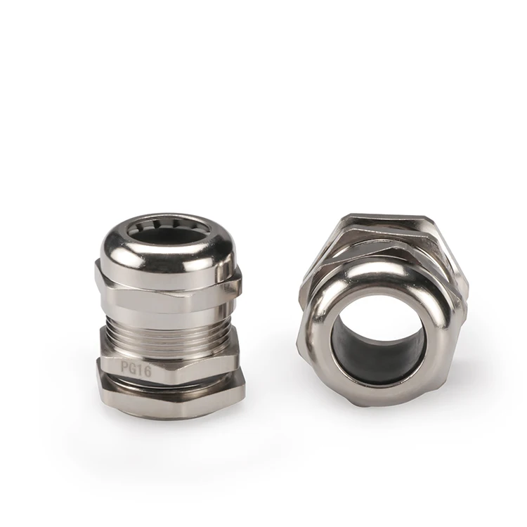 Brass cable glands IP68 sealed cable fixing head M12 cable waterproof glands