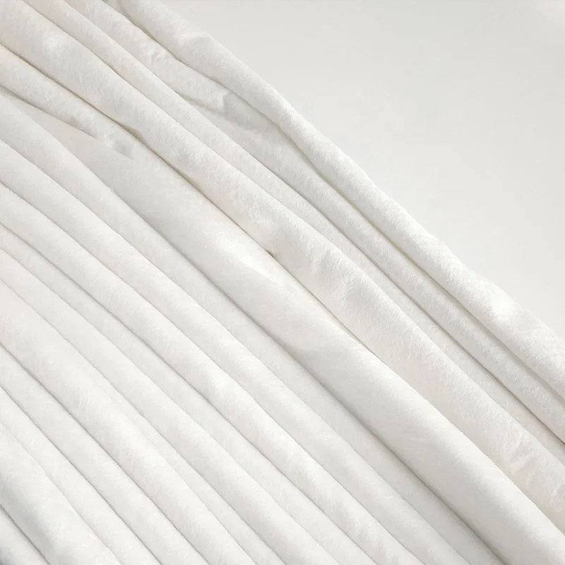 
sample cotton fiber spunlace nonwoven fabric rolls for hotel bath towels 