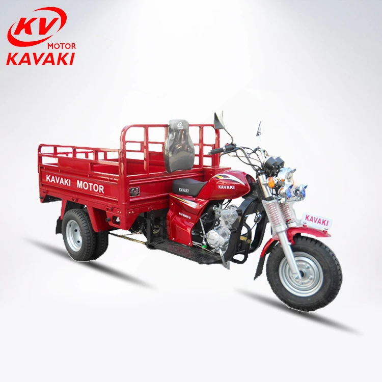 Gasoline Three-wheel Motorcycle Three-wheel Cargo Tricycle Automatic Gear Box Gasoline Motorcycle for Sale