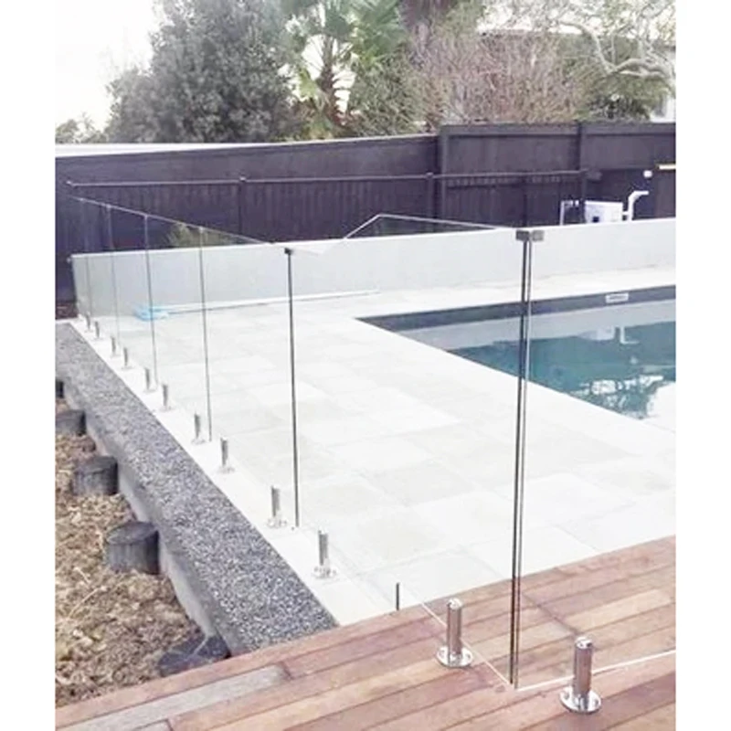 Aluminium Glass Railing steel baluster outdoor railing glass handrail balcony rails indoor balustrade railings for staircase