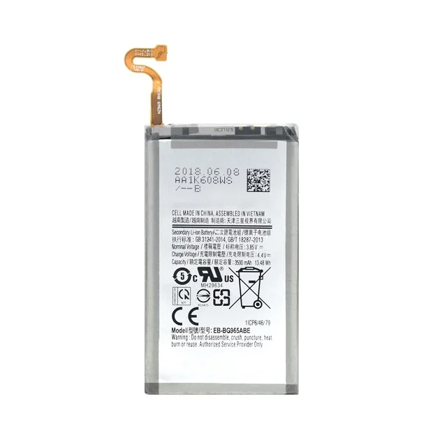 EB-BG965ABE Battery For Samsung Galaxy S9 Plus G965F SM-G965 G9650 Lipo Li-Po Lithium Li-polymer Rechargeable battery