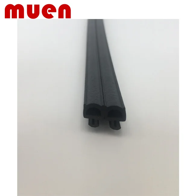 High-grade aluminum and wood doors and Windows with dense foam two compound epDM rubber sealing strip