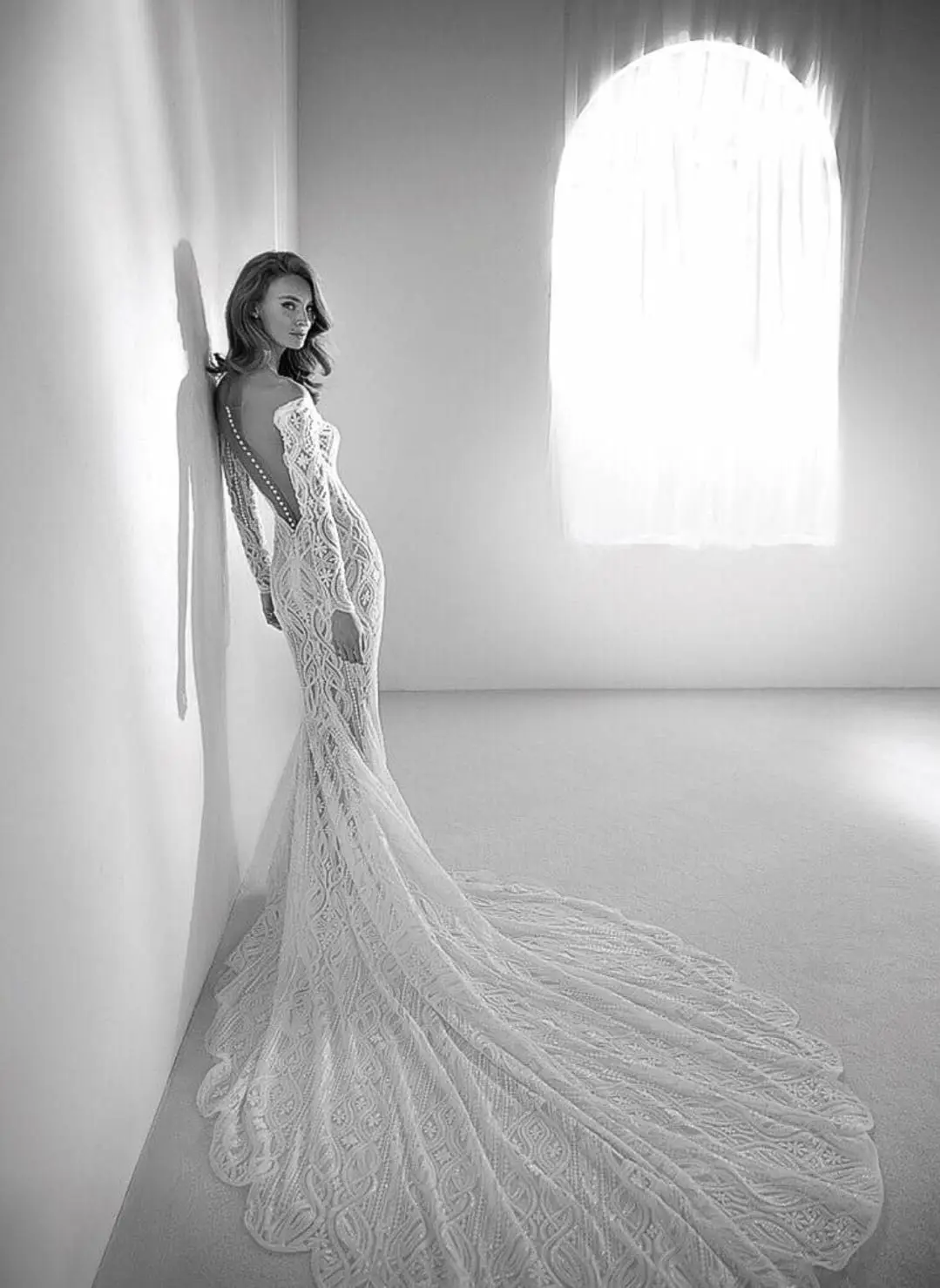 Elegant Wedding Bridal Dress Embrodery Lace Fabric