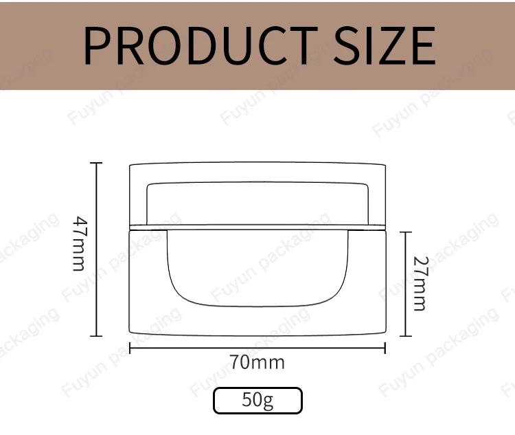 Double Wall Refillable Cosmetic Containers Face Body Butter Empty Plastic Acrylic Double Layer Cream Jar