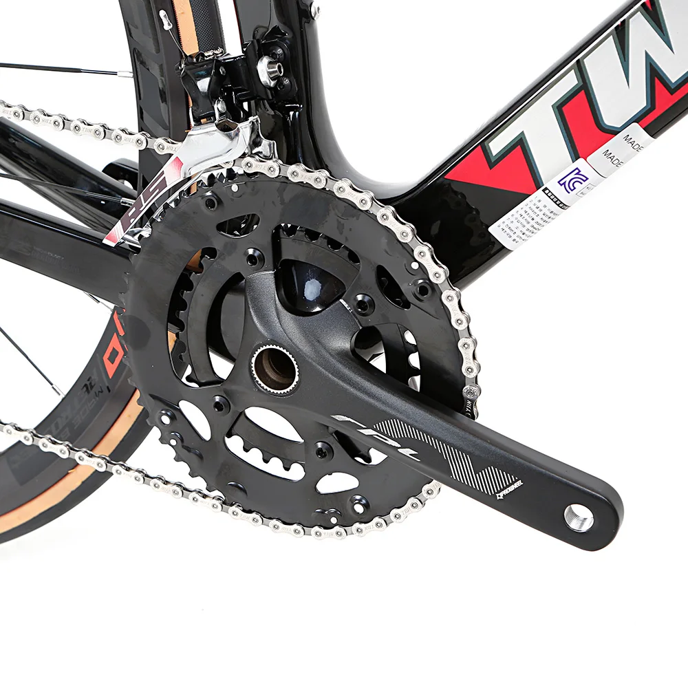 Chinese twitter 700C road bike with carbon fiber aero frame 22 speed groupset complete carbon racing road bike