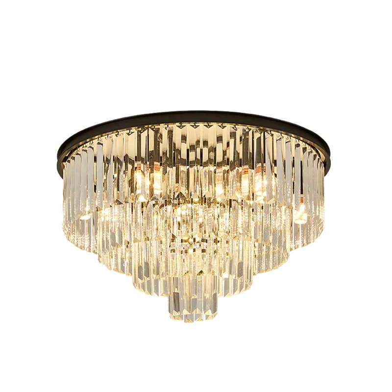 Home Decor Pendant Lamp Living Room Bedroom Villa Lobby Chandelier Tree Branch Crystal Latest Design American Style Elegant LED