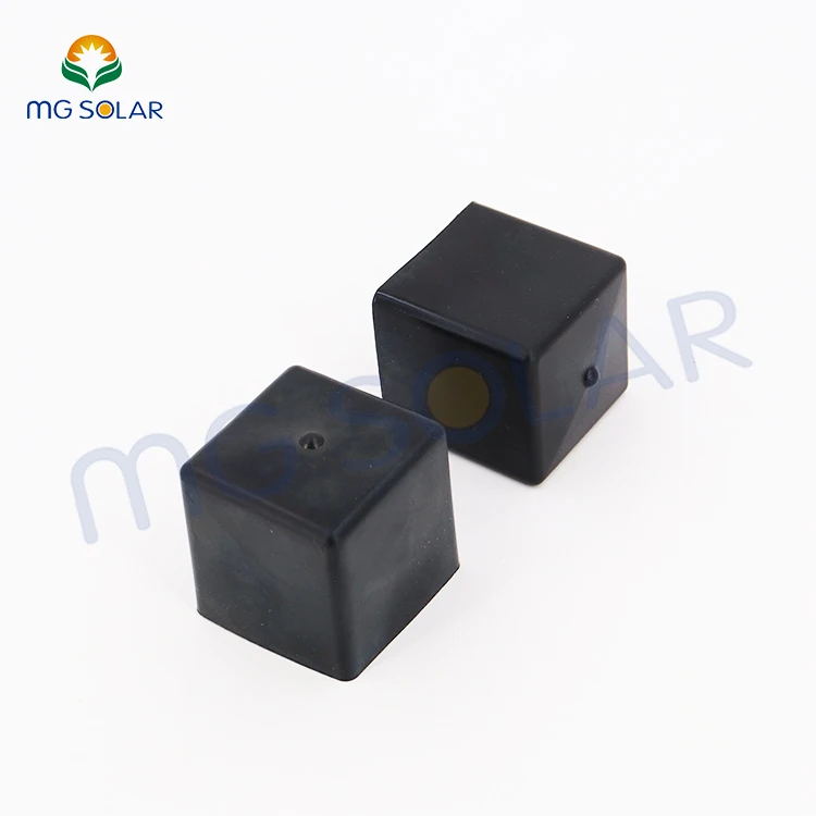 EPDM Solar Panel End Lid For Rail For Protect The Rail From Water Rail End Cap