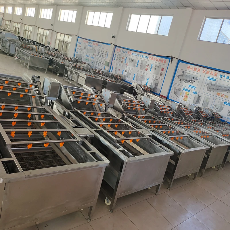 Industrial Air Fruit Bubble Washing Machine Bubble Washer Machine