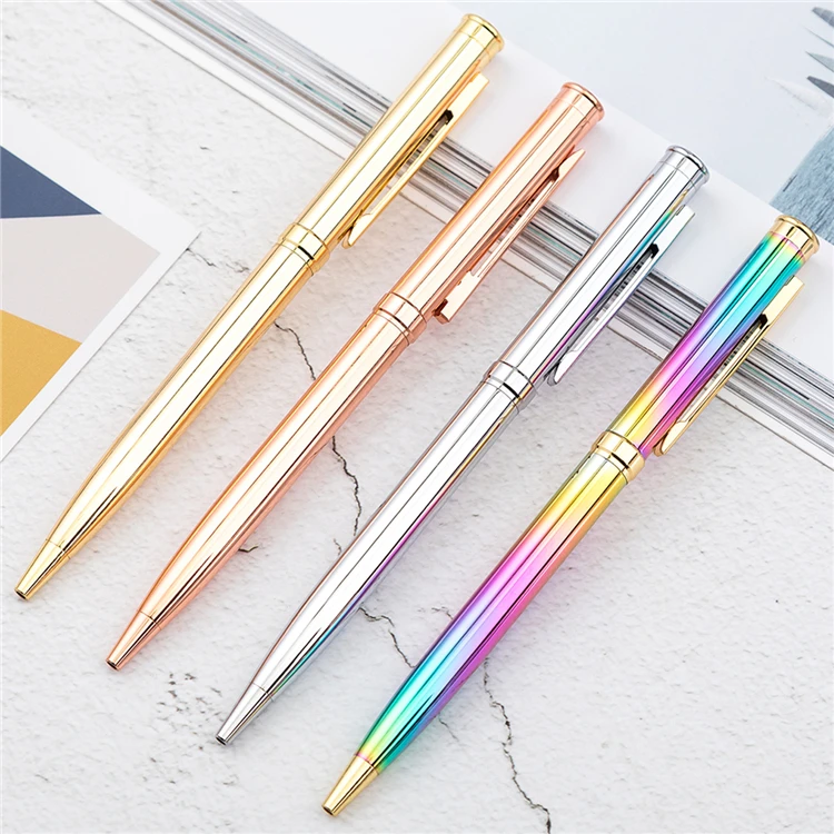 
Gift Promotional Black Blue Luxury Cheap Custom Customized Logo Printed Metal Gift Ball pen Ballpen Ballpoint Pen with logo 