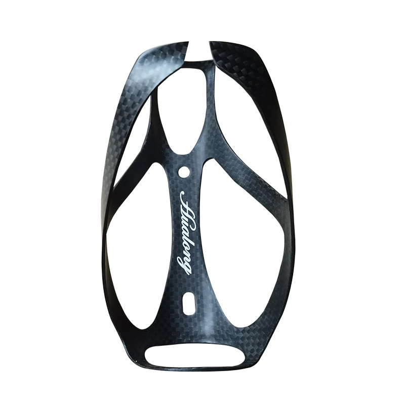 Hualong Carbon fiber bicycle bottle cage mountain bike road bike water bottle holder 3K black