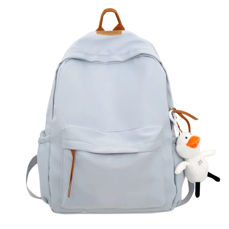 Casual canvas school children bags travel backpack carry on school laptop daily back pack for teenagers