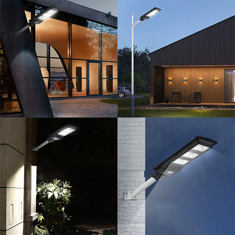 Super Bright IP65 Waterproof Outdoor Highway Project Road Light 60W LED Solar Street Lamp